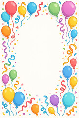 A playful cute border