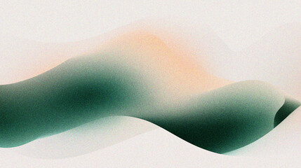 Generative AI, Soft Pastel Blended Waves