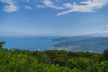 Obraz premium 岩戸山山頂からの展望