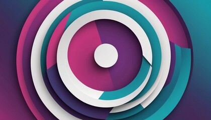 abstract background with colorful circles