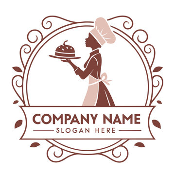 Chef Serving a Dessert