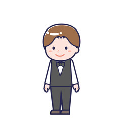 配膳係／ななめ／男性 09