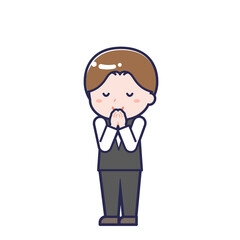 配膳係／ななめ／男性 24