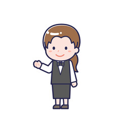 配膳係／ななめ／女性 15