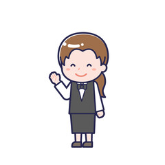 配膳係／ななめ／女性 17