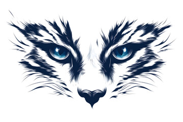 head of a wolf, concept design tattoo