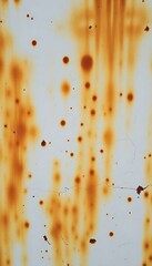 Rusty Metal Surface Corrosion Patterns Orange-Brown Rust Streaks