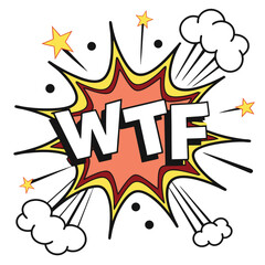 Comic explosion panel wtf