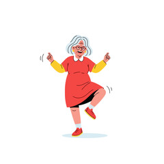 Joyful Senior: Dancing with Happiness & Vitality