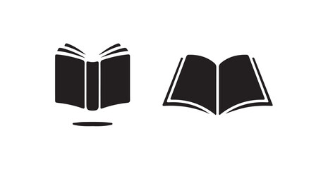 black book simple icon, style and educational knowledge white background, vector illustration eps 10.