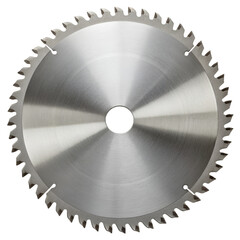 circular saw blade isolated on white