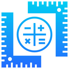 Obraz premium Mathemathics Icon