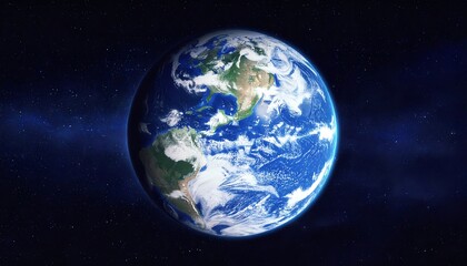 Our Blue Planet: A Stunning View of Earth from Space