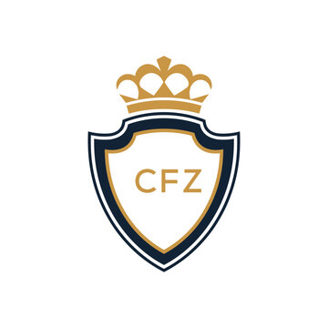 Dynamic Tech Logo Design with CFZ Letters and Abstract Motion Elements &ndash; Modern Business Identity.CFZ Letter Logo.
