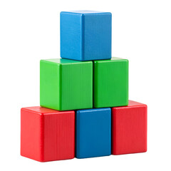 wooden building blocks