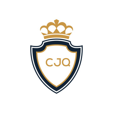 Dynamic Tech Logo Design with CJQ Letters and Abstract Motion Elements &ndash; Modern Business Identity.CJQ Letter Logo.
