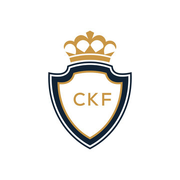 Dynamic Tech Logo Design with CKF Letters and Abstract Motion Elements &ndash; Modern Business Identity.CKF Letter Logo.
