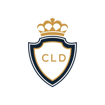 Dynamic Tech Logo Design with CLD Letters and Abstract Motion Elements &ndash; Modern Business Identity.CLD Letter Logo.
