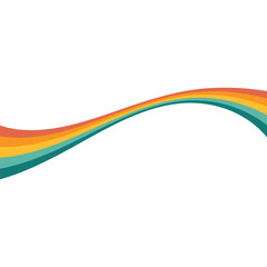 Retro Hippie Rainbow