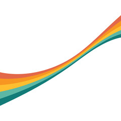 Retro Hippie Rainbow