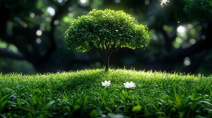 Lush green tree in the garden during daylight

