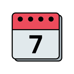 calendar day icon vector illustration