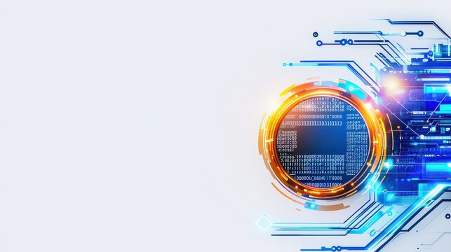 Simple coding screen showing Python script in line style with glossy brown highlights, clean white background