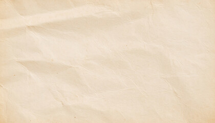 Fototapeta premium Old paper texture with soft yellowed appearance, featuring tiny cracks and aged imperfections, evokes sense of nostalgia and history