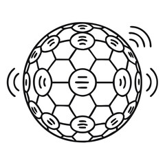 Obraz premium Innovative Blind Soccer Ball Designed for Enhanced Auditory Feedback