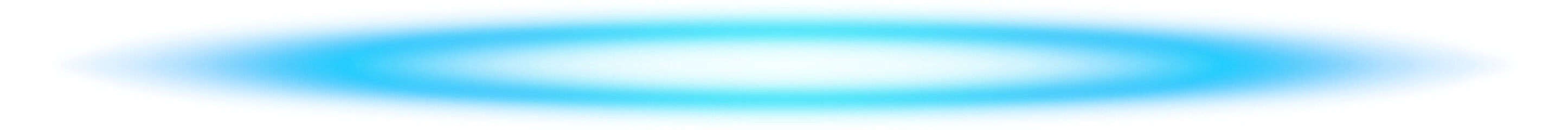 Blue glowing ellipse light effect on transparent background
