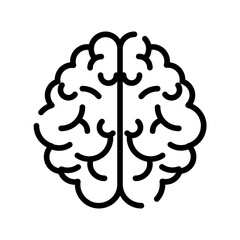 Brain organ icon