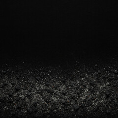 4k quality Black Background with Charcoal  and Ashes on the surface this background will give your...