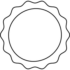 Radiant Golden Sun with Glowing Warm Rays
