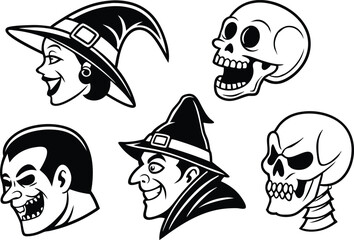 Spooky Halloween Design with Creepy and Haunted Elements. Creative Spooky Halloween Design Featuring Ghosts and Pumpkins. Scary and Fun Spooky Halloween Design for Party Decorations. Artistic Spooky