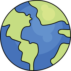 The Beautiful and Fragile Planet Earth in Space
