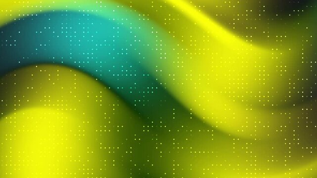Golden Current Beneath the Cool: Abstract Gradient of Yellow and Turquoise Drenched in Darkness for UI Design, Presentation Covers, Branding Kits, Editorial Imagery, and Web Templates