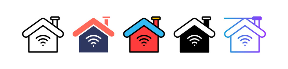 Smart Home multiple icon