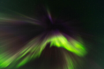 Northern Light, Aurora Borealis over the head, Yellowknife, Northwest Territories, Canada