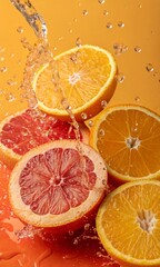 orange juice splash