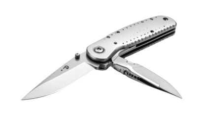 Multitool knife isolated on transparent background