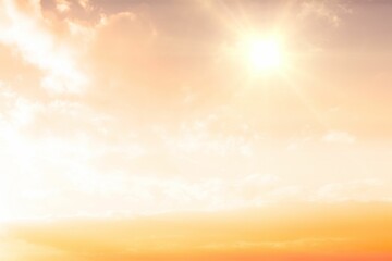 Scenic view of clouds and sun in sky