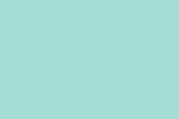 Abstract flat design background is being shown with uniform aqua color covering frame, copy space