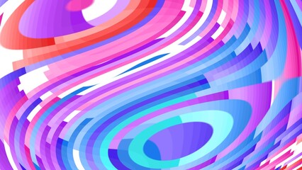 Vibrant abstract background: A swirling kaleidoscope of vivid colors blends in a mesmerizing display, creating a dynamic and energetic design for artistic projects. 