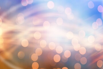 Defocused image of lights