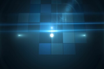 Technical background with squars