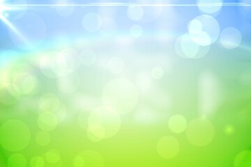 Fototapeta premium Green and blue abstract design