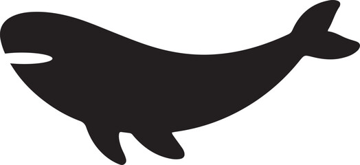  Whale Silhouettes Vector Design for Creative Use.