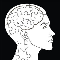 Human Brain Vector Illustration – Detailed Medical and Educational Design