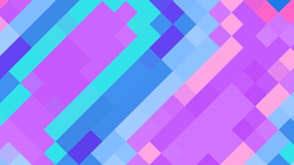 Abstract Mosaic: Vibrant geometric mosaic, creating an illusion of depth, forms a captivating design in a spectrum of colors. This dynamic composition adds a pop of color to any design or concept.