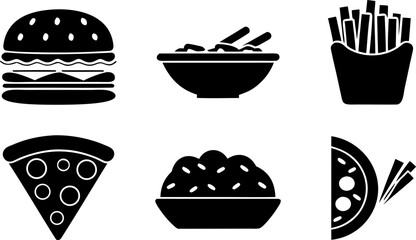 big set of food icons.eps